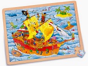 Puzzle "bateau de pirates"