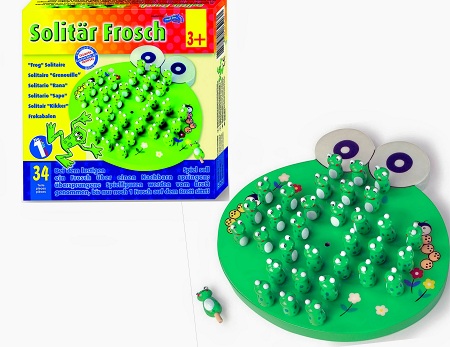 Le solitaire grenouille