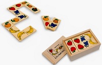 Domino fruits (lot  de 2)