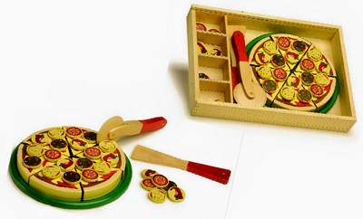 Pizza à découper