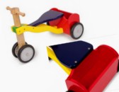 Le tricycle en bois