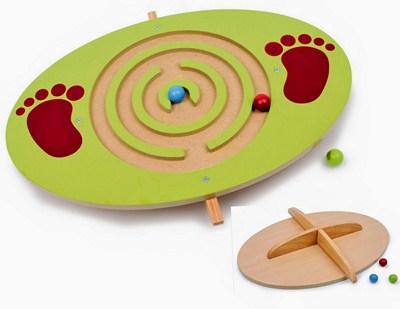 La planche d'équilibre