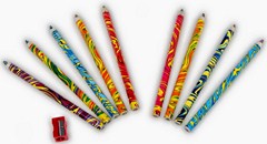 Crayons de couleur "arc en ciel"
