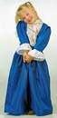 Déguisement "princesse" bleu