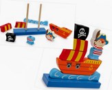 Bateau de pirate a emboiter
