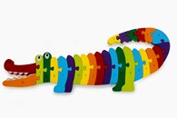 Puzzle crocodile