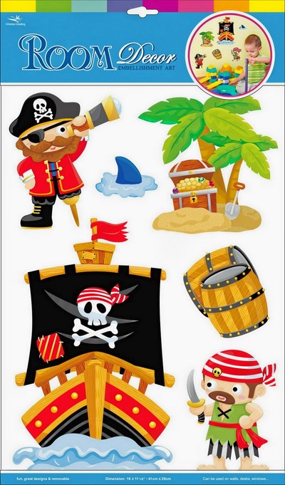 AUTOCOLLANT PIRATE