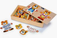 Puzzle ourson à habiller
